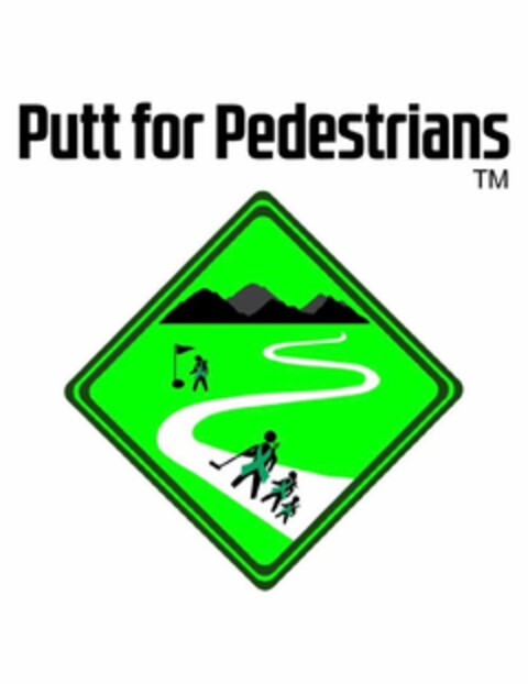 PUTT FOR PEDESTRIANS Logo (USPTO, 02.12.2017)