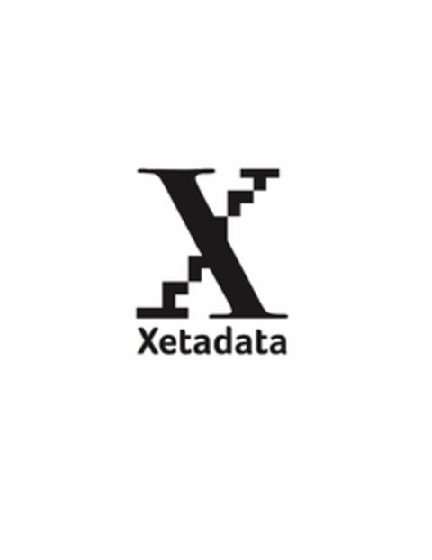 X XETADATA Logo (USPTO, 06.03.2018)