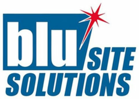 BLU SITE SOLUTIONS Logo (USPTO, 03/09/2018)