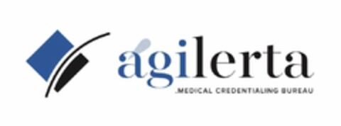 ÁGILERTA .MEDICAL CREDENTIALING BUREAU Logo (USPTO, 11/14/2018)