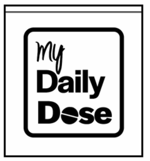 MY DAILY DOSE Logo (USPTO, 01.02.2019)