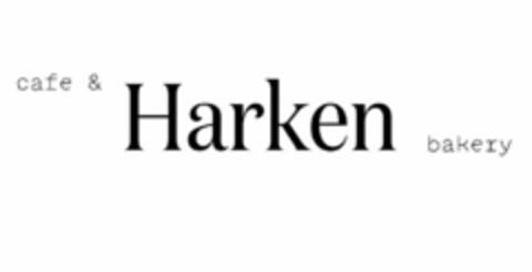 HARKEN CAFE & BAKERY Logo (USPTO, 21.03.2019)