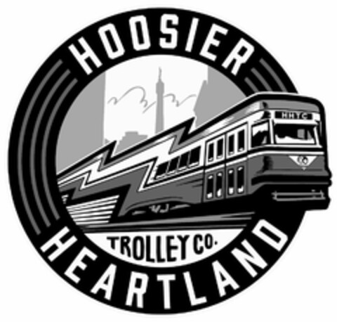 HOOSIER HEARTLAND TROLLEY CO. HHTC Logo (USPTO, 13.06.2019)