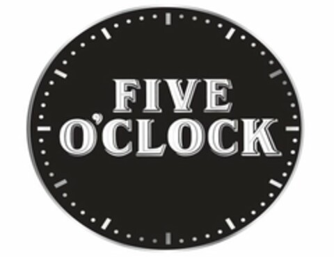 FIVE O'CLOCK Logo (USPTO, 07.08.2019)