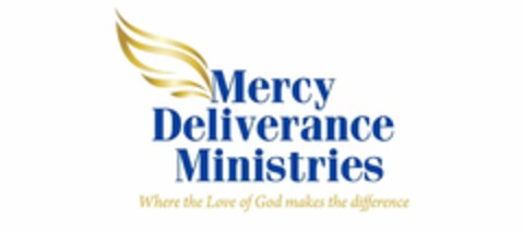 MERCY DELIVERANCE MINISTRIES WHERE THE LOVE OF GOD MAKES THE DIFFERENCE Logo (USPTO, 10/18/2019)