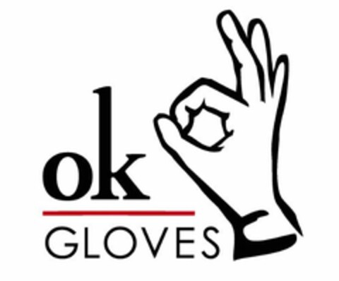 OK GLOVES Logo (USPTO, 12.11.2019)