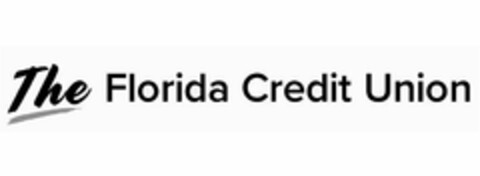 THE FLORIDA CREDIT UNION Logo (USPTO, 05/01/2020)