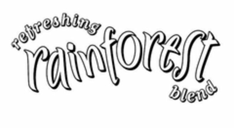 REFRESHING RAINFOREST BLEND Logo (USPTO, 19.06.2009)