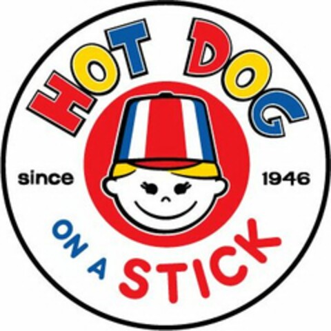 HOT DOG ON A STICK SINCE 1946 Logo (USPTO, 26.01.2010)