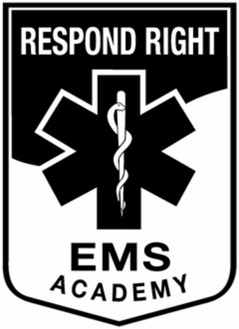 RESPOND RIGHT EMS ACADEMY Logo (USPTO, 04/06/2010)