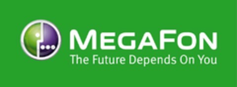 MEGAFON THE FUTURE DEPENDS ON YOU Logo (USPTO, 06.06.2010)