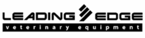 LEADING EDGE VETERINARY EQUIPMENT Logo (USPTO, 08.07.2010)