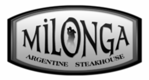 MILONGA ARGENTINE STEAKHOUSE Logo (USPTO, 24.11.2010)
