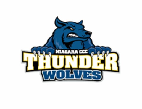 NIAGARA CCC THUNDER WOLVES Logo (USPTO, 15.12.2010)