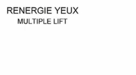 RENERGIE YEUX MULTIPLE LIFT Logo (USPTO, 23.02.2011)