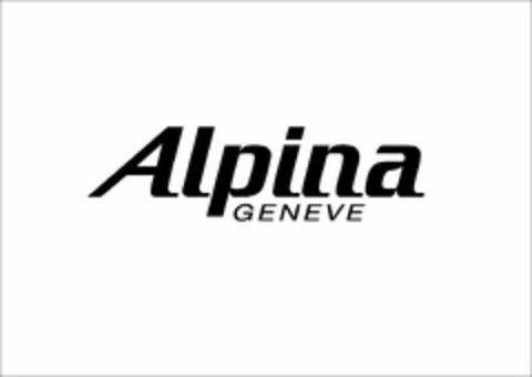 ALPINA GENEVE Logo (USPTO, 21.06.2011)