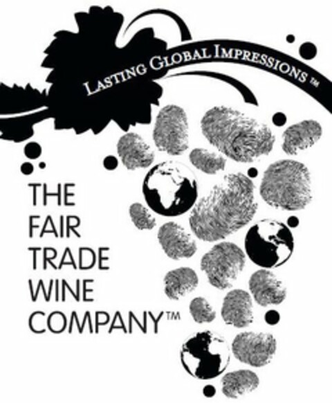 LASTING GLOBAL IMPRESSIONS THE FAIR TRADE WINE COMPANY Logo (USPTO, 18.07.2011)