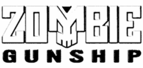 ZOMBIE GUNSHIP Logo (USPTO, 04.08.2011)