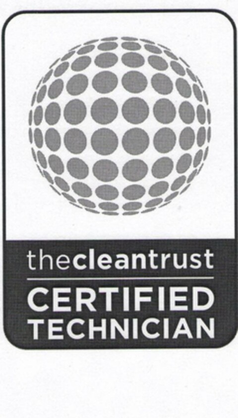 THECLEANTRUST CERTIFIED TECHNICIAN Logo (USPTO, 10/05/2011)