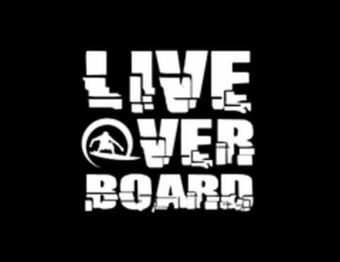 LIVE OVER BOARD Logo (USPTO, 21.01.2012)