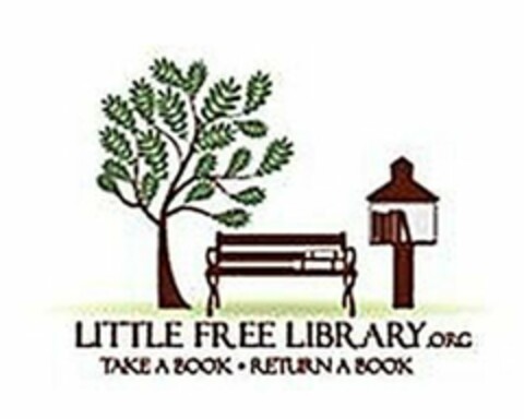 LITTLE FREE LIBRARY.ORG TAKE A BOOK ? RETURN A BOOK Logo (USPTO, 22.02.2012)