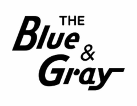 THE BLUE AND GRAY Logo (USPTO, 26.06.2012)