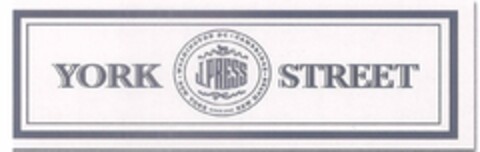 J. PRESS YORK STREET WASHINGTON DC · CAMBRIDGE · NEW HAVEN · NEW YORK SINCE 1902 Logo (USPTO, 09/24/2012)