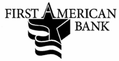 FIRST AMERICAN BANK Logo (USPTO, 05/23/2013)