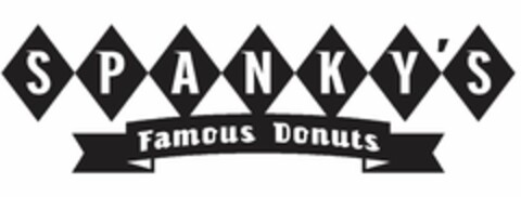 SPANKY'S FAMOUS DONUTS Logo (USPTO, 13.09.2013)