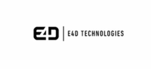 E4D E4D TECHNOLOGIES Logo (USPTO, 25.09.2013)