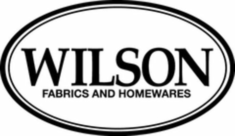 WILSON FABRICS AND HOMEWARES Logo (USPTO, 10/02/2013)