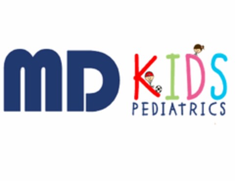 MD KIDS PEDIATRICS Logo (USPTO, 08.10.2013)