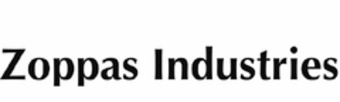 ZOPPAS INDUSTRIES Logo (USPTO, 12/20/2013)