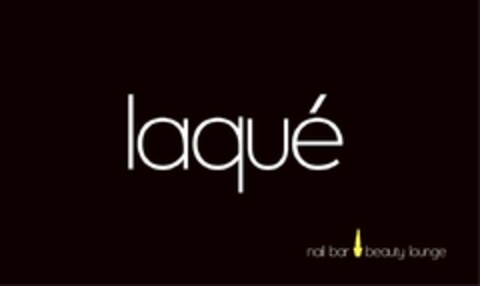 LAQUE NAIL BAR BEAUTY LOUNGE Logo (USPTO, 27.03.2014)