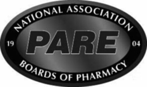 1904 NATIONAL ASSOCIATION BOARDS OF PHARMACY PARE Logo (USPTO, 05.06.2014)