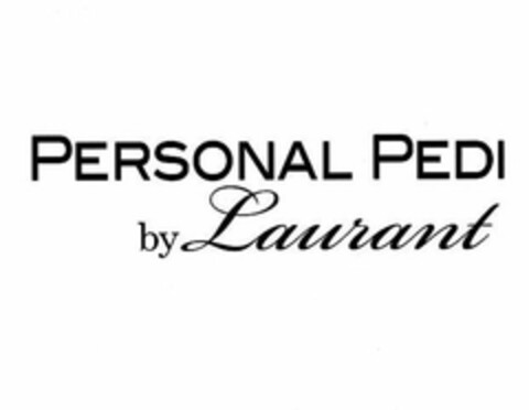 PERSONAL PEDI BY LAURANT Logo (USPTO, 07/16/2014)