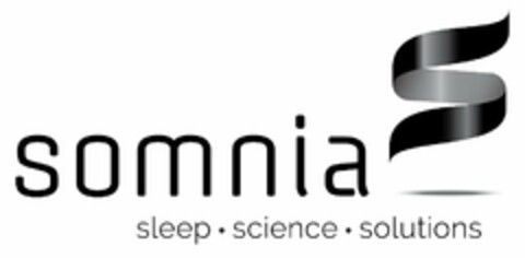 SOMNIA S SLEEP SCIENCE SOLUTIONS Logo (USPTO, 16.07.2014)