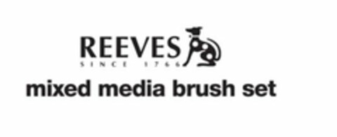 REEVES SINCE 1766 MIXED MEDIA BRUSH SET Logo (USPTO, 17.11.2014)