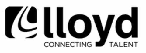 LL LLOYD CONNECTING TALENT Logo (USPTO, 04/16/2015)