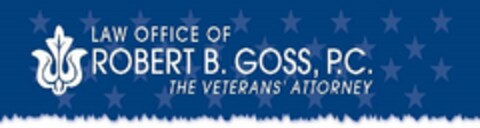 LAW OFFICE OF ROBERT B. GOSS, P.C. THE VETERANS' ATTORNEY Logo (USPTO, 21.05.2015)