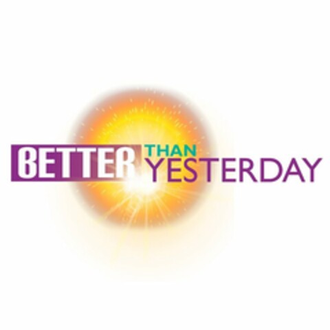 BETTER THAN YESTERDAY Logo (USPTO, 29.05.2015)