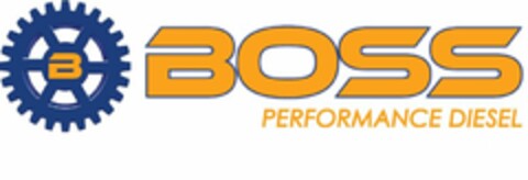 B BOSS PERFORMANCE DIESEL Logo (USPTO, 06/10/2015)