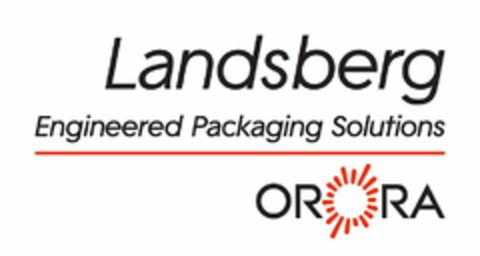 LANDSBERG ENGINEERED PACKAGING SOLUTIONS ORORA Logo (USPTO, 07/15/2015)