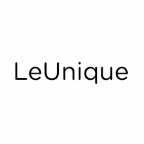 LEUNIQUE Logo (USPTO, 26.01.2016)