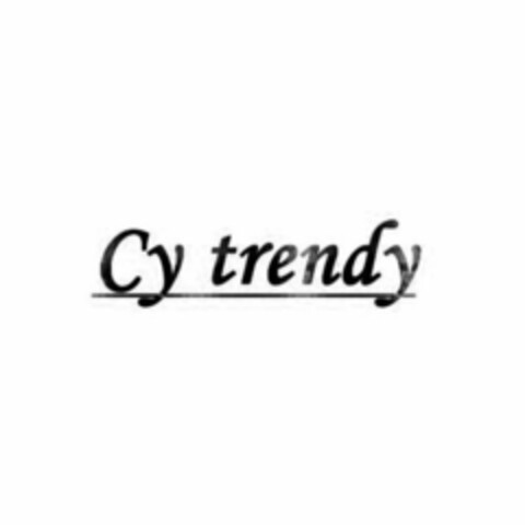 CY TRENDY Logo (USPTO, 10.01.2017)