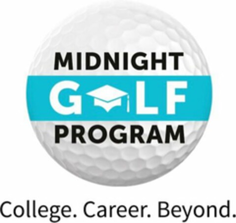 MIDNIGHT GOLF PROGRAM COLLEGE. CAREER. BEYOND. Logo (USPTO, 23.10.2017)