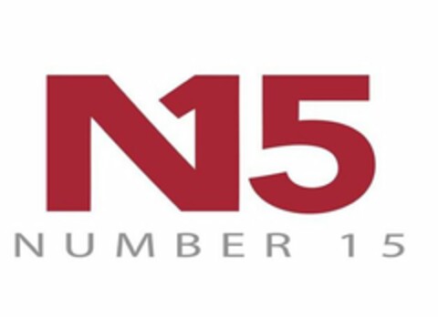 N15 NUMBER 15 Logo (USPTO, 02/14/2018)