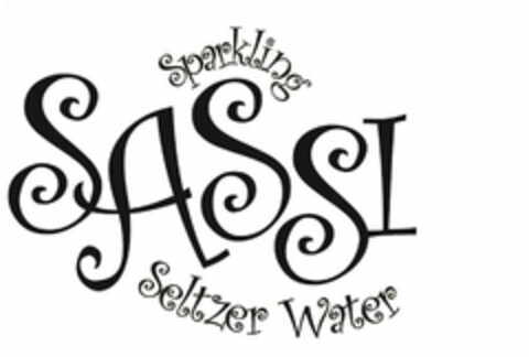 SPARKLING SASSI SELTZER WATER Logo (USPTO, 30.04.2018)