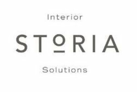 STORIA INTERIOR SOLUTIONS Logo (USPTO, 04.06.2018)