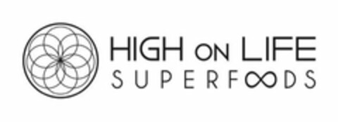 HIGH ON LIFE SUPERFOODS Logo (USPTO, 10.07.2018)